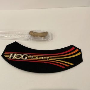 2017 Harley Davidson HOG Jacket Vest Patch and Pin Badge